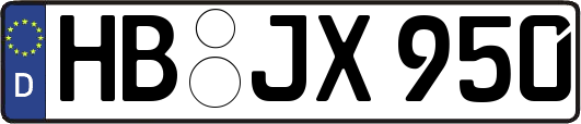 HB-JX950