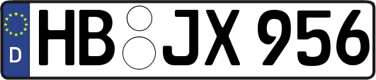 HB-JX956