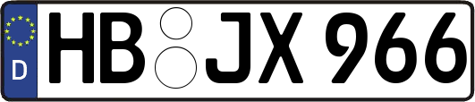 HB-JX966