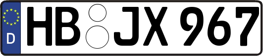 HB-JX967