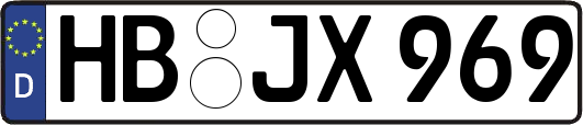 HB-JX969