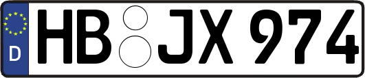 HB-JX974