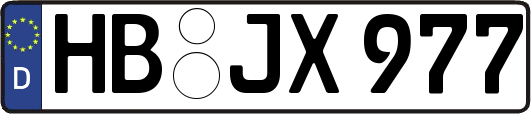 HB-JX977