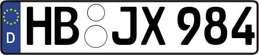 HB-JX984