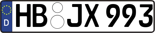 HB-JX993