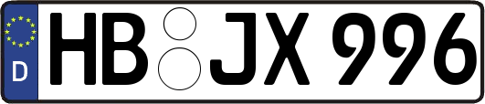 HB-JX996