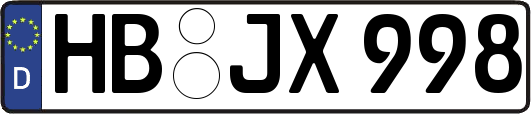 HB-JX998