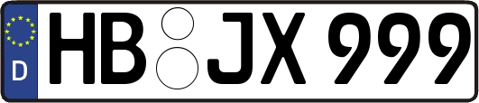 HB-JX999