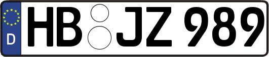 HB-JZ989