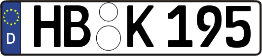 HB-K195