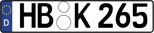 HB-K265