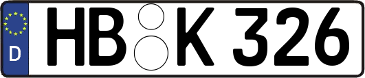 HB-K326