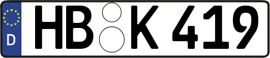 HB-K419