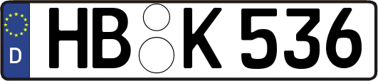 HB-K536