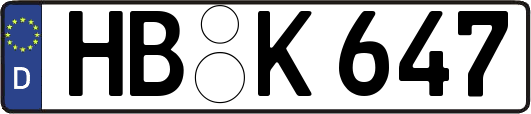 HB-K647