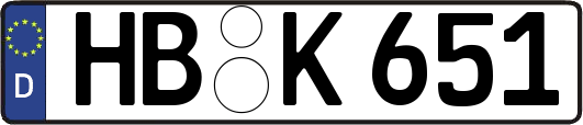 HB-K651