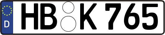 HB-K765