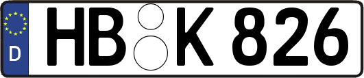 HB-K826
