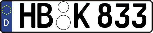 HB-K833
