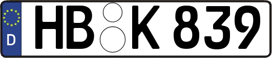 HB-K839