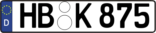 HB-K875
