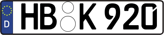 HB-K920