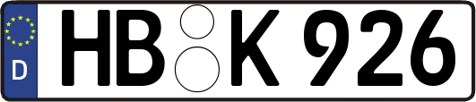 HB-K926