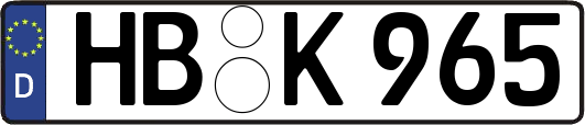 HB-K965