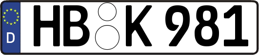 HB-K981