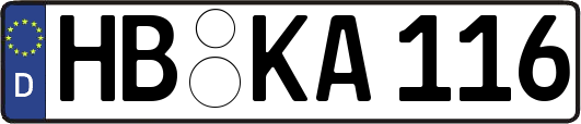 HB-KA116
