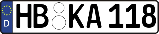 HB-KA118