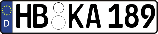 HB-KA189