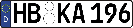 HB-KA196