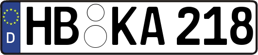 HB-KA218