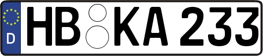 HB-KA233