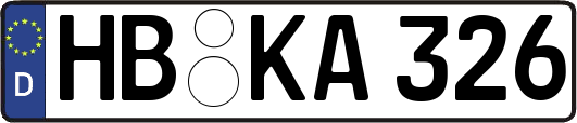 HB-KA326