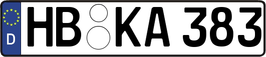 HB-KA383