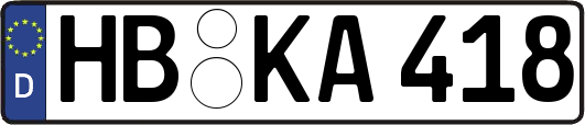 HB-KA418