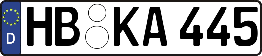 HB-KA445