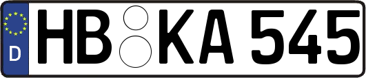 HB-KA545