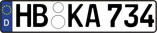 HB-KA734