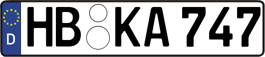 HB-KA747