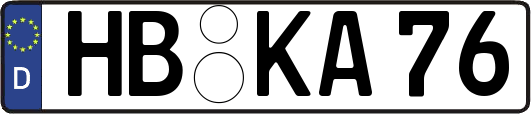 HB-KA76