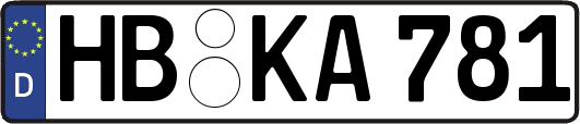 HB-KA781