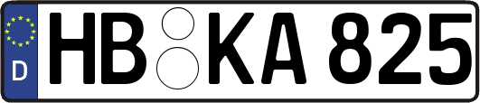 HB-KA825