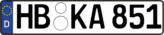 HB-KA851