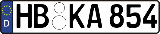 HB-KA854