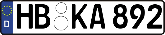 HB-KA892