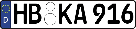 HB-KA916