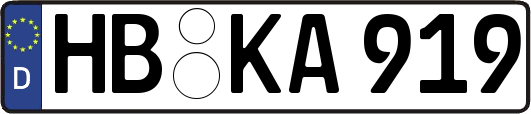 HB-KA919